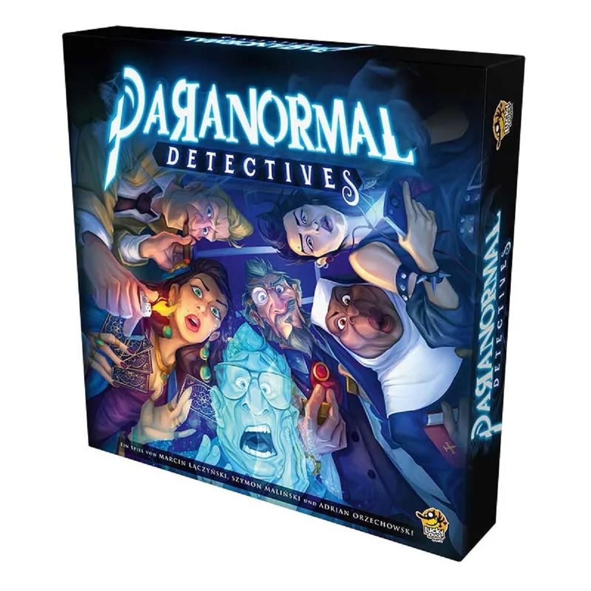 Lucky Duck Games Paranormal Detectives Familienspiel Deduktionsspiel 2-6 Spieler | Ab 12+ Jahren