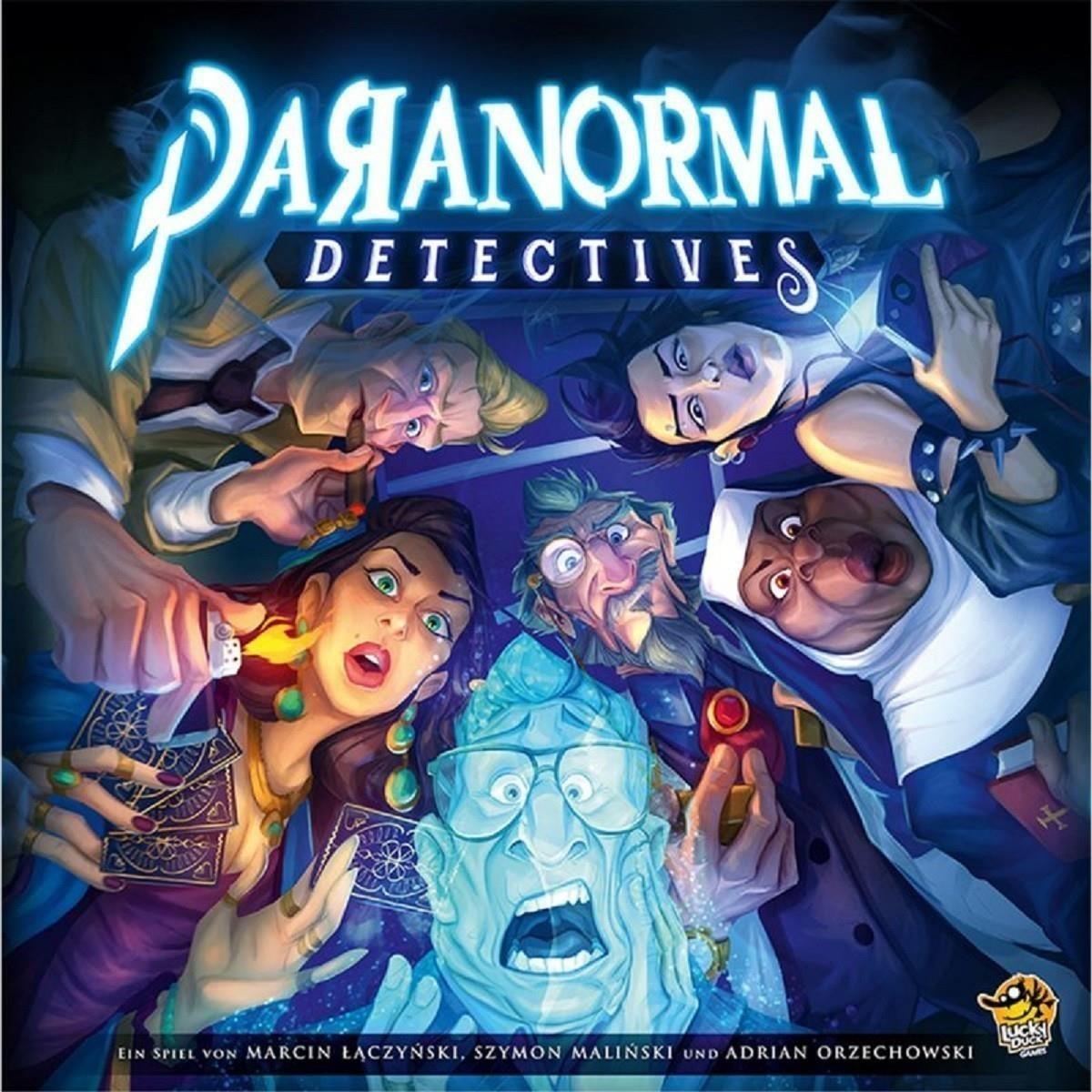 Lucky Duck Games Paranormal Detectives Familienspiel Deduktionsspiel 2-6 Spieler | Ab 12+ Jahren