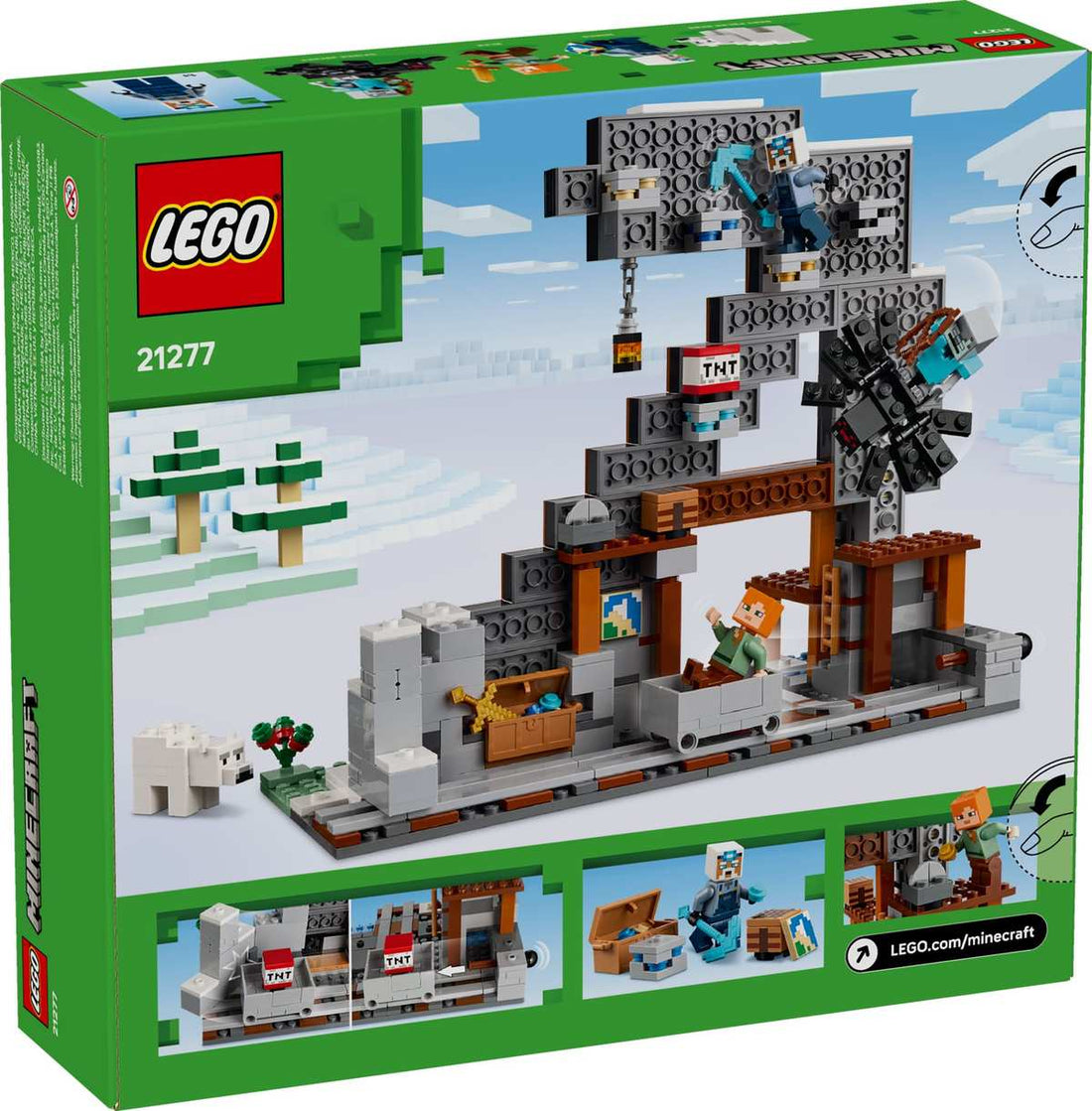 LEGO® Minecraft™ 21277 Die Spitzhackenmine