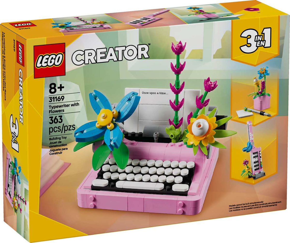 LEGO® Creator 31169 Schreibmaschine mit Blumen