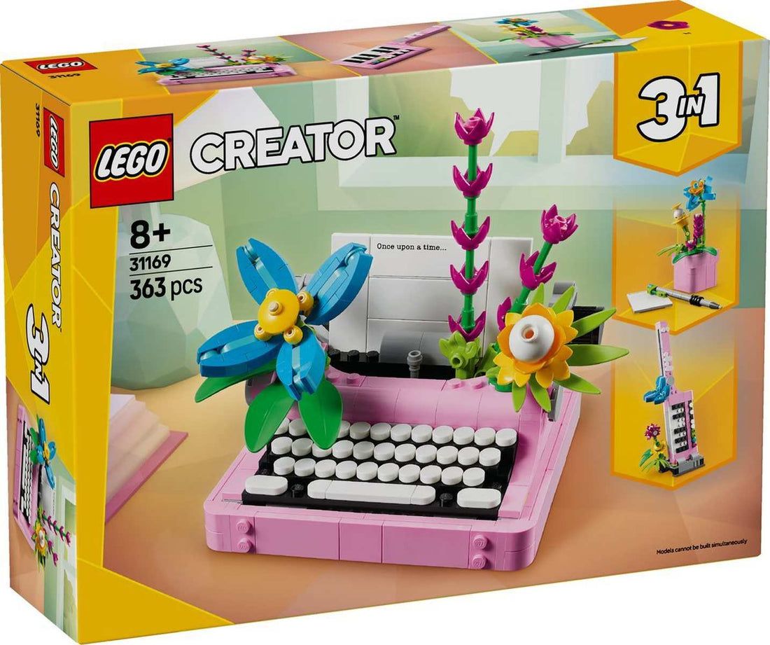 LEGO® Creator 31169 Schreibmaschine mit Blumen