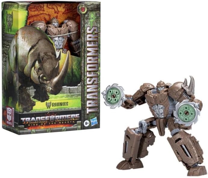 Transformers Rise of the Beasts Voyager Class Rhinox Actionfigur
