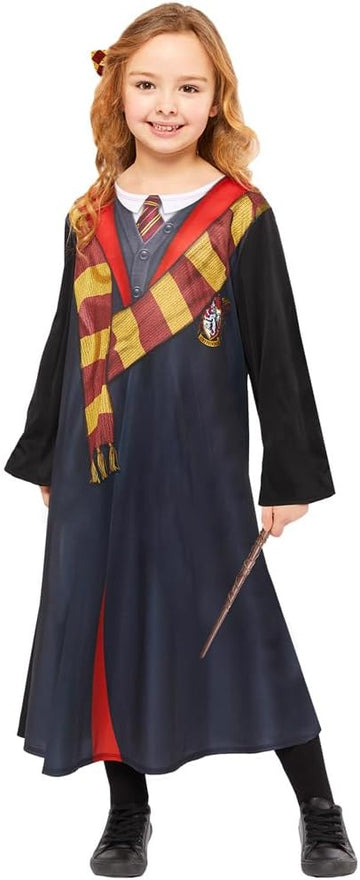 Amscan Kinderkostüm Hermine Harry Potter Hogwarts Gryffindor Magier Zauberer Karneval Fasching Größe 110