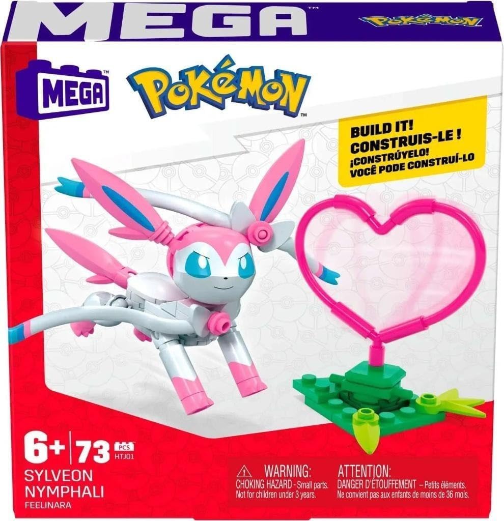 Mega Construx GDW29 HTJ01 - Pokémon Luxio, Bauset mit 70 Bausteinen, ab 6 Jahren