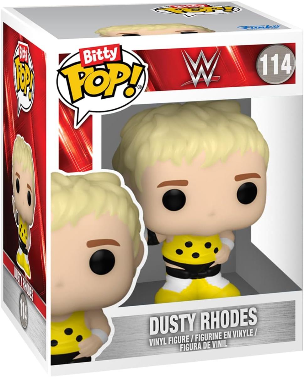 WWE Bitty POP! Vinyl Figuren 4er-Pack Dusty Rhodes 2,5 cm