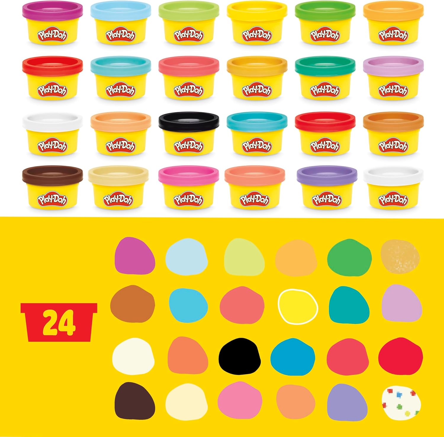 Play-Doh Knetspaß Adventskalender für Kinder