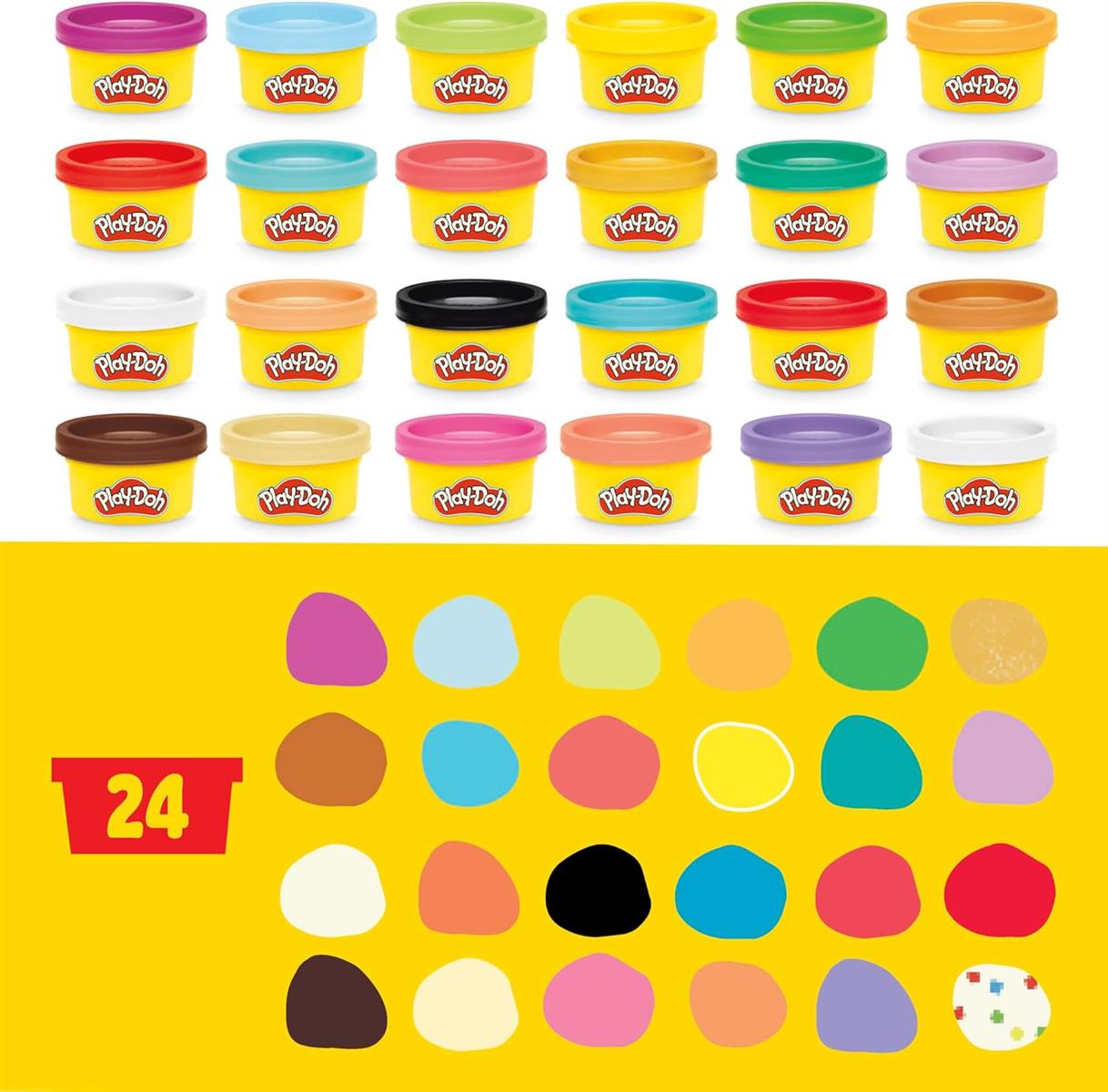 Play-Doh Knetspaß Adventskalender für Kinder