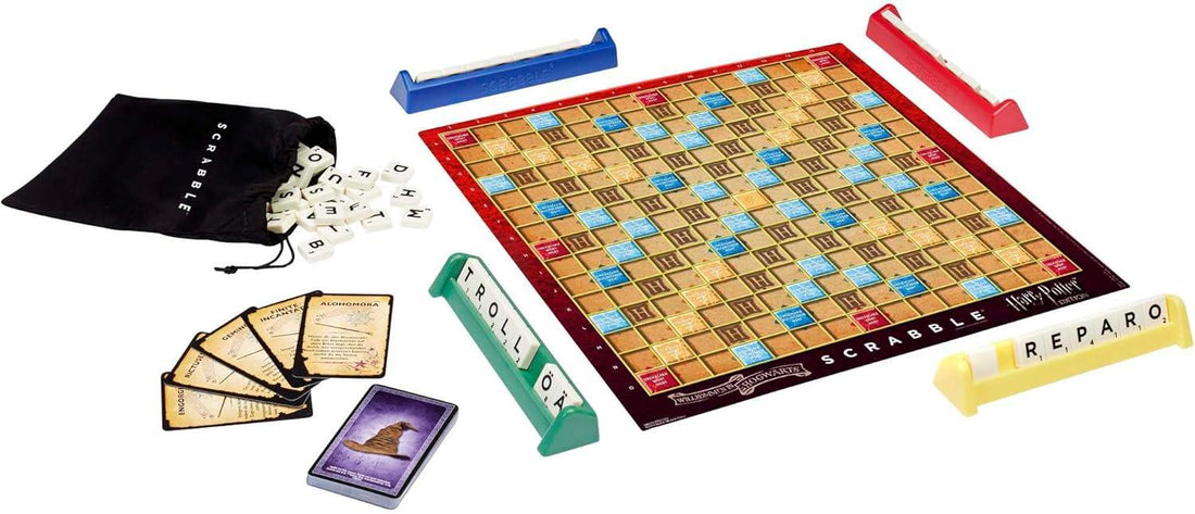 Mattel Games - Scrabble Harry Potter Wortspiel