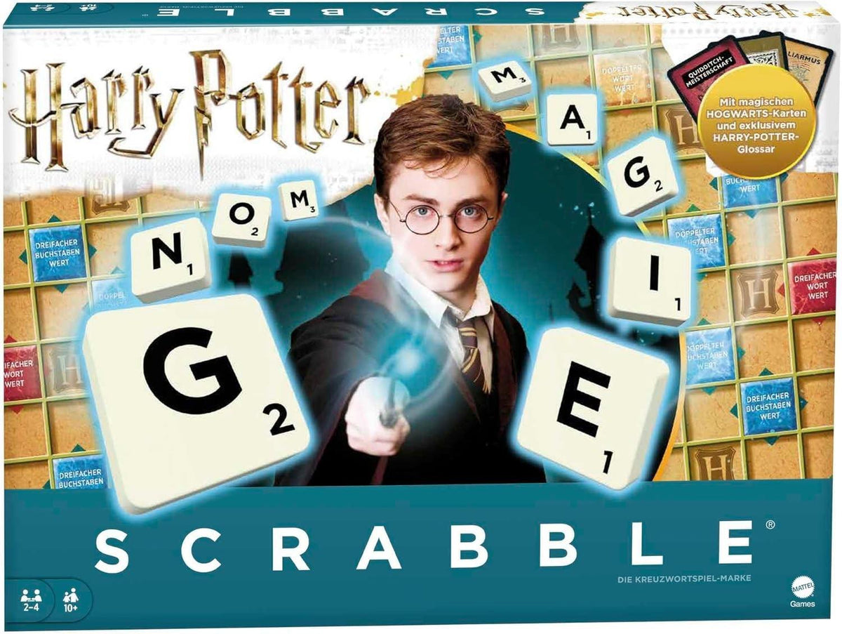 Mattel Games - Scrabble Harry Potter Wortspiel