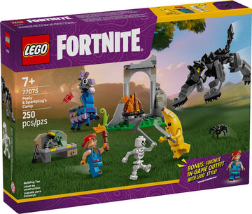 LEGO® Fortnite 77075 Das Lager von Schali und der Zündkerzenkünstlerin