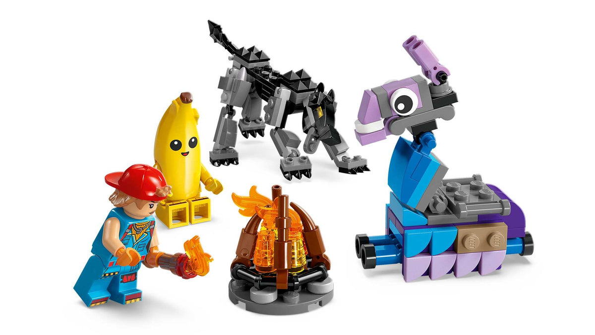 LEGO® Fortnite 77075 Das Lager von Schali und der Zündkerzenkünstlerin