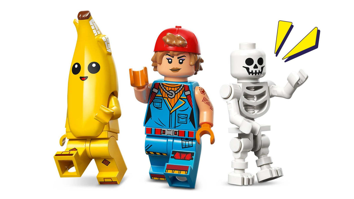 LEGO® Fortnite 77075 Das Lager von Schali und der Zündkerzenkünstlerin