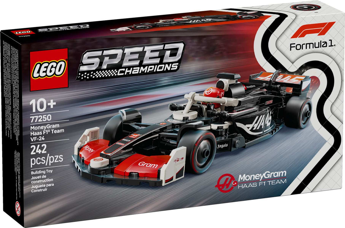 LEGO® Speed Champions 77250 MoneyGram Haas F1® Team VF-24 Rennauto