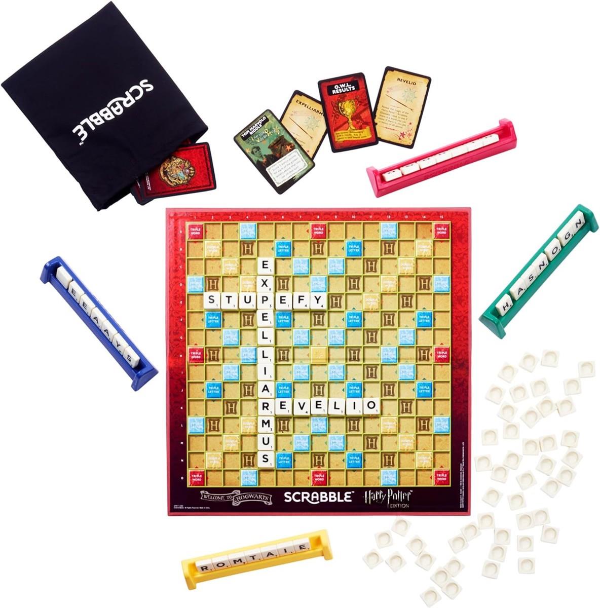 Mattel Games - Scrabble Harry Potter Wortspiel