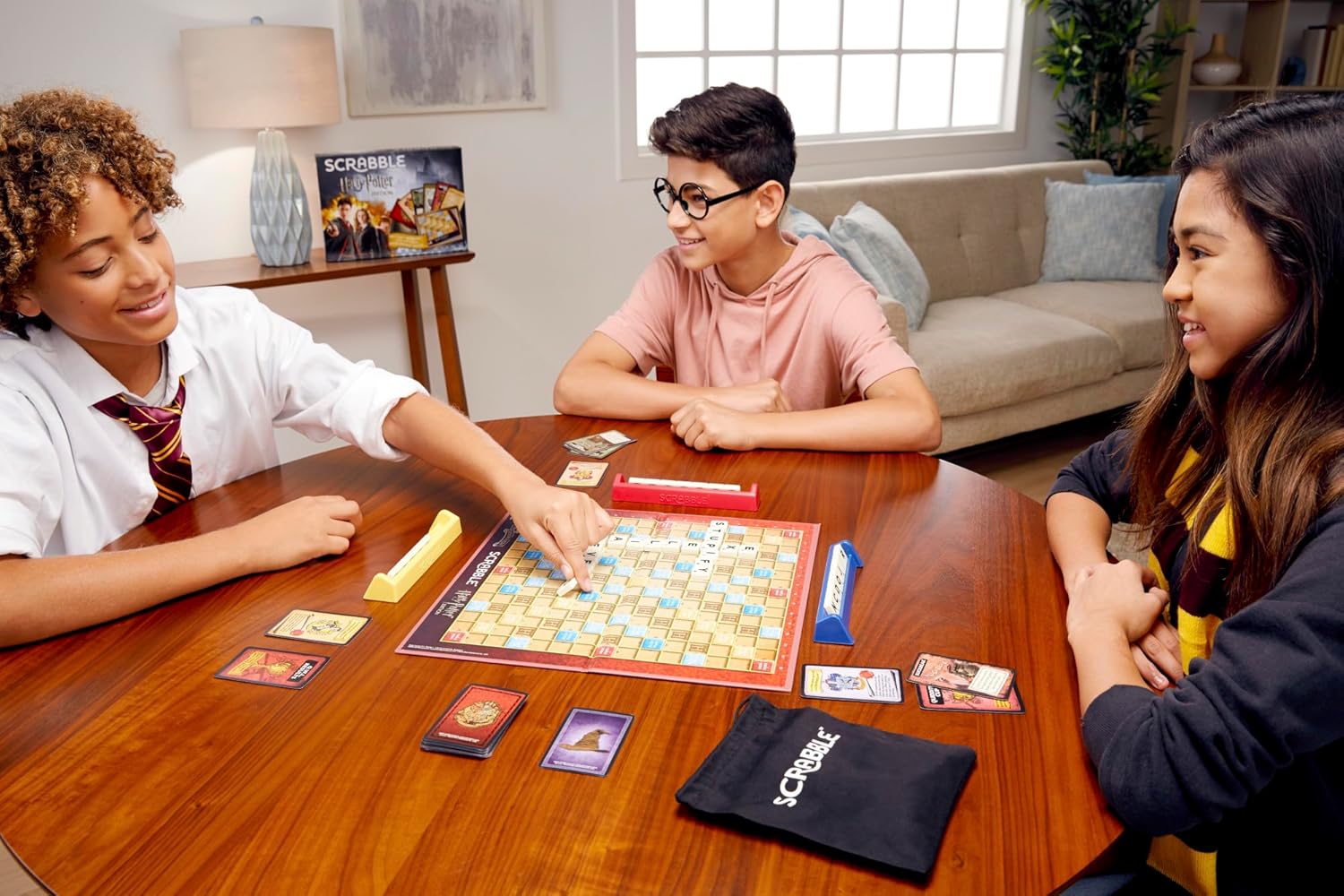 Mattel Games - Scrabble Harry Potter Wortspiel