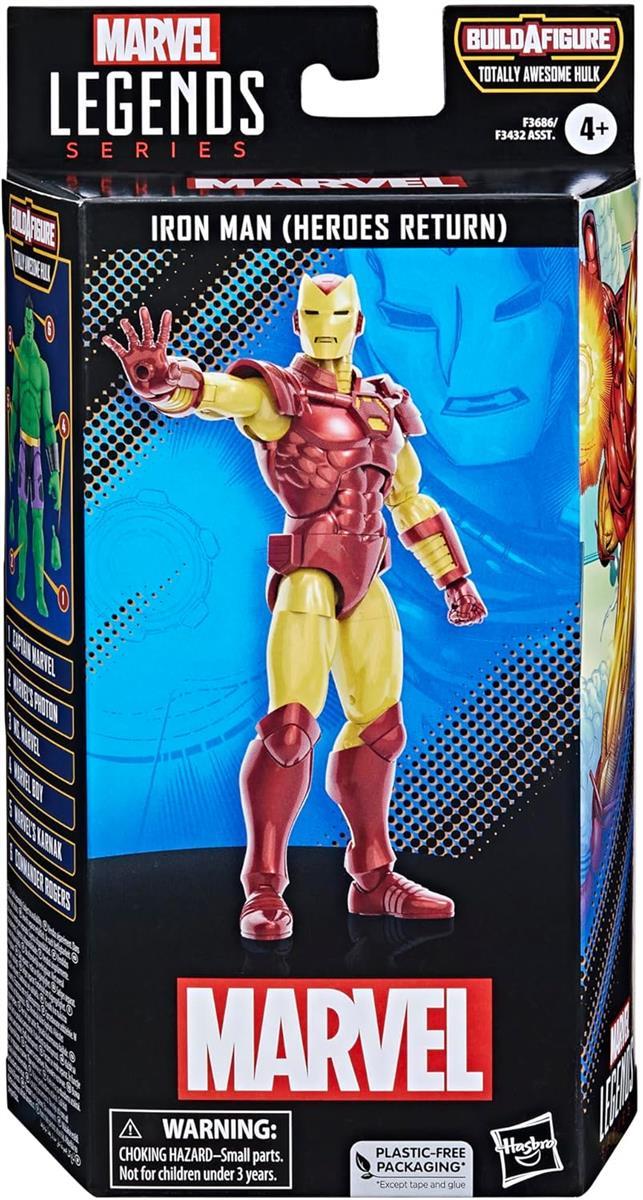 Marvel Legends Series Comics Iron Man (Heroes Return), 15 cm große Action-Figur