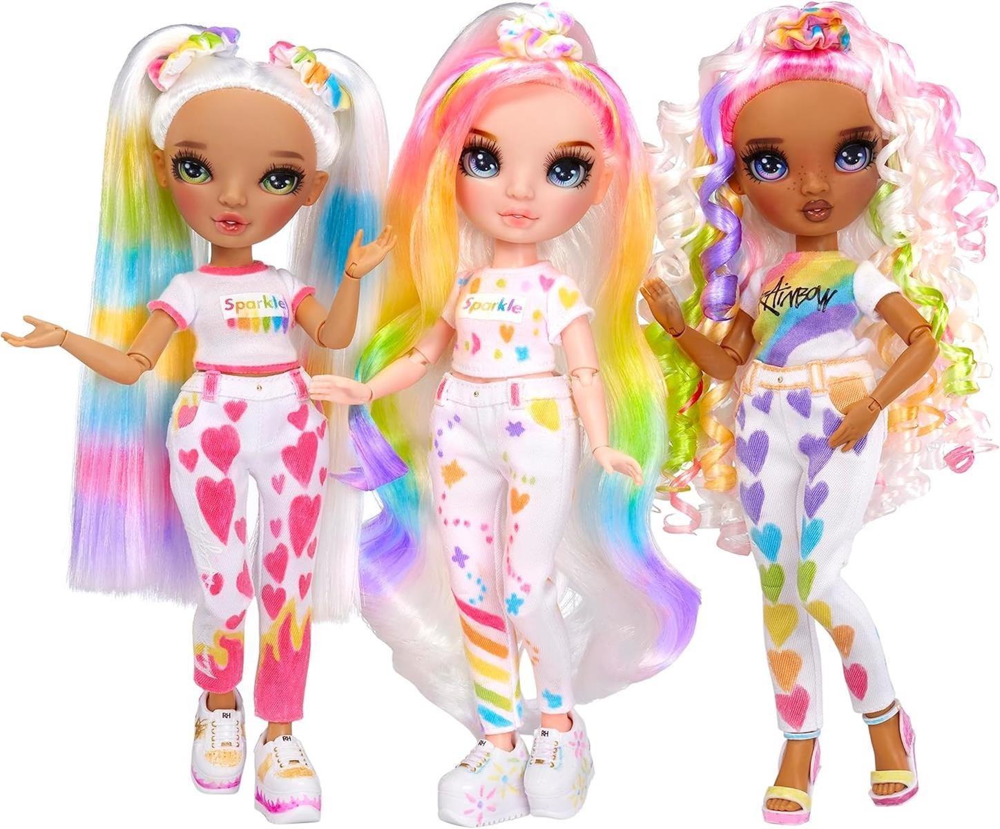 Rainbow High Color & Create DIY Modepuppe für Kinder von 4-12 Jahren