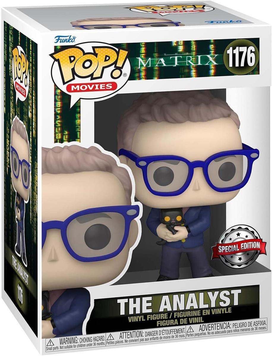 Funko The Matrix Resurrections The Analyst Pop Vinyl Figure, 9.5cm Tall