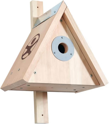 HABA 304544 - Terra Kids Nistkasten - Bausatz, Bausatz und Anleitung zum Selber Bauen eines Nistkastens für Kinder (28,5 x 40 x 28,5 cm), zum Beobachten von Vögeln