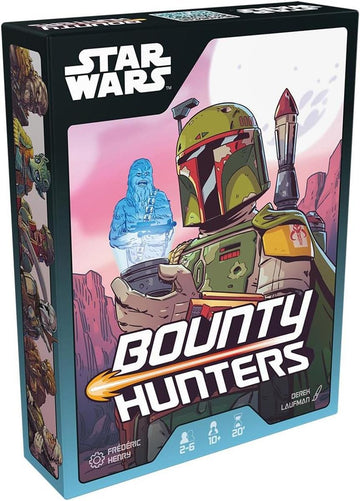 Zygomatic, Star Wars: Bounty Hunters, Familienspiel, Kartenspiel, 2-6 Spieler, Ab 10+ Jahren, 20 Minuten, Deutsch