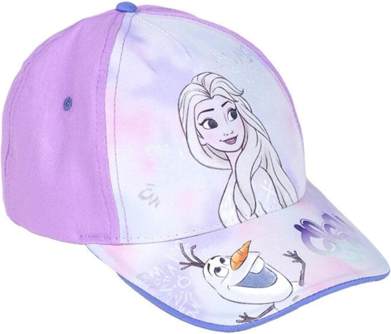 CERDÁ LIFE'S LITTLE MOMENTS Mädchen Kindermütze mit Visier Frozen Lila Cap, One Size