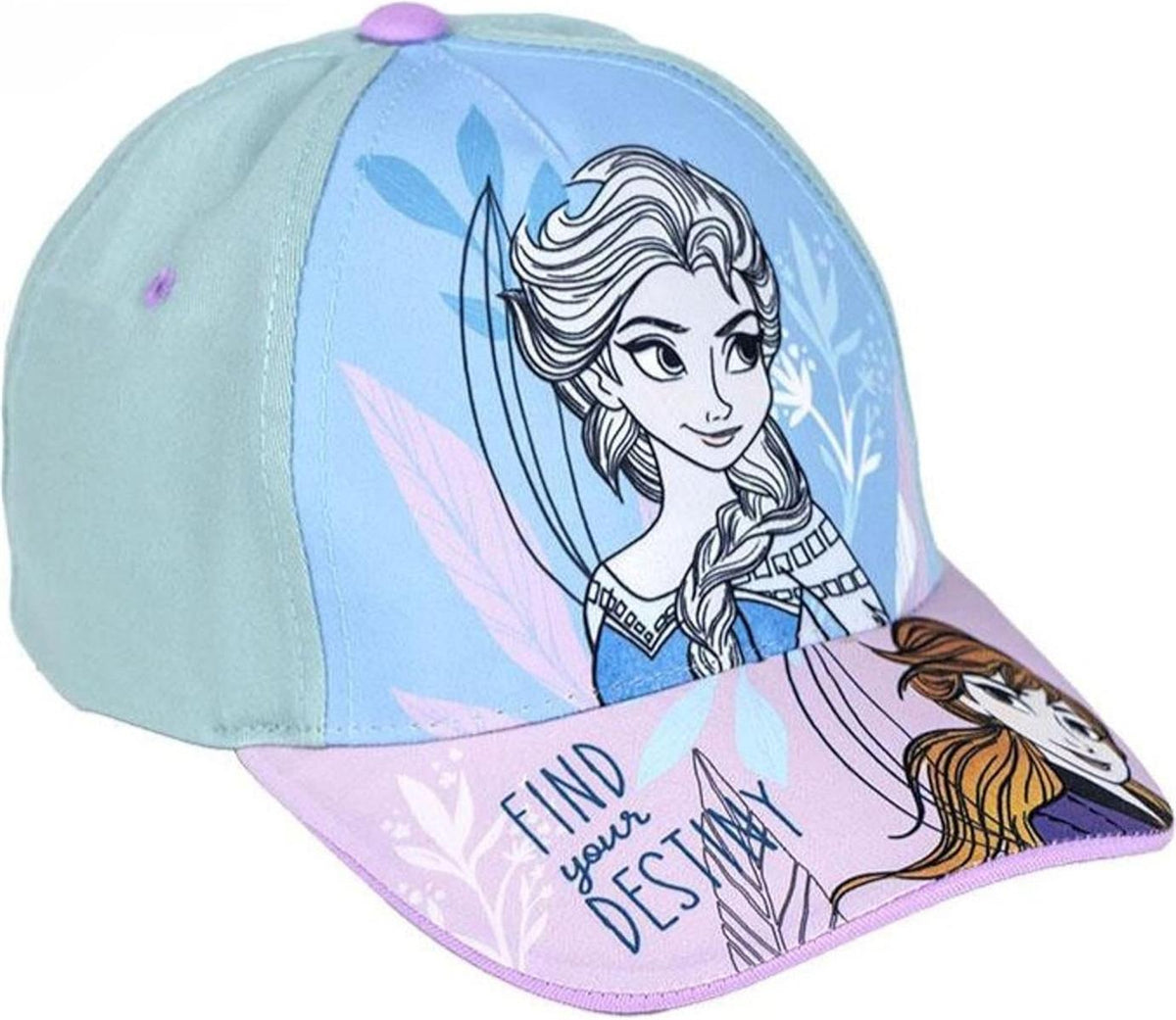 CERDÁ LIFE'S LITTLE MOMENTS Mädchen Kindermütze mit Eiskönigin, Blau Cap, One Size