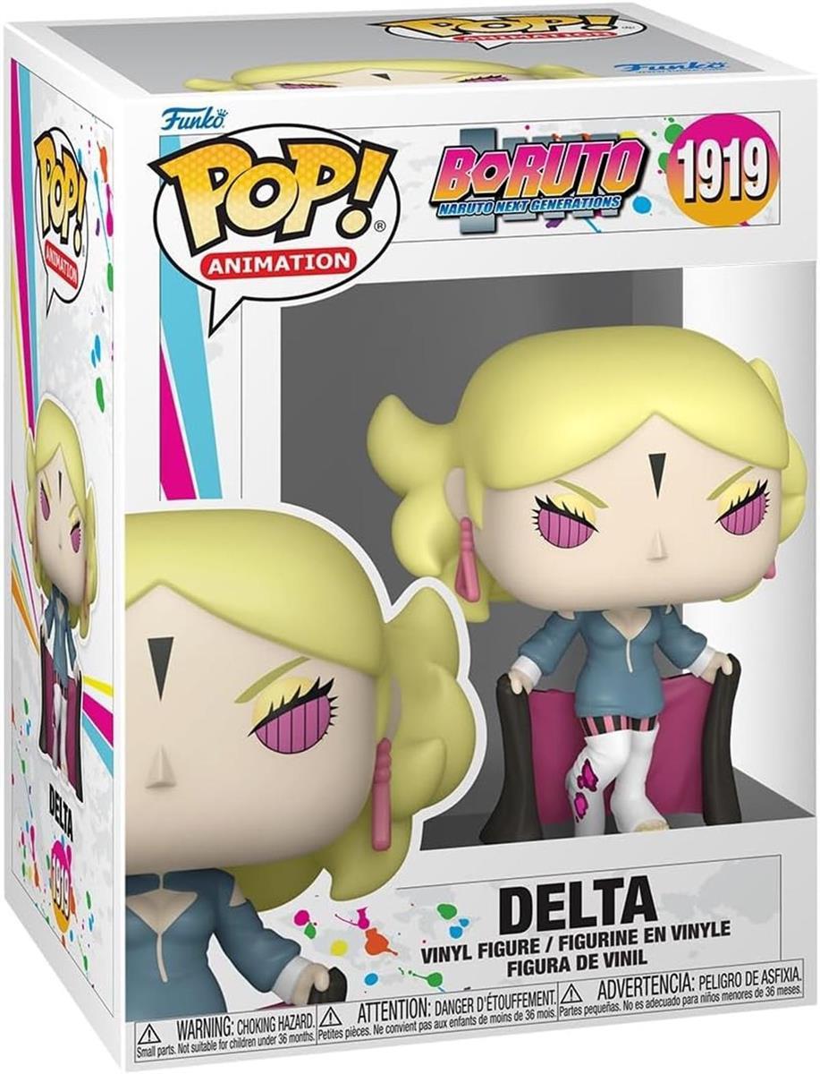 Funko Pop! Animation: Boruto - Delta - Boruto: Naruto Next Generations - Vinyl-Sammelfigur - Geschenkidee - Offizielle Handelswaren - Spielzeug Für Kinder und Erwachsene - Anime Fans