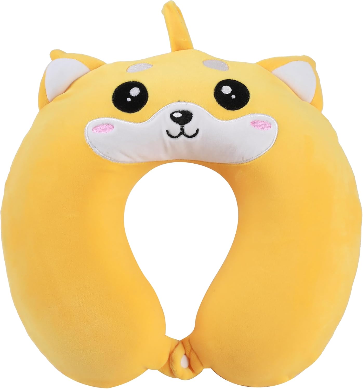 I-TOTAL® Reisekissen Nackenkissen weich für Nackenstützen Motiv Shiba