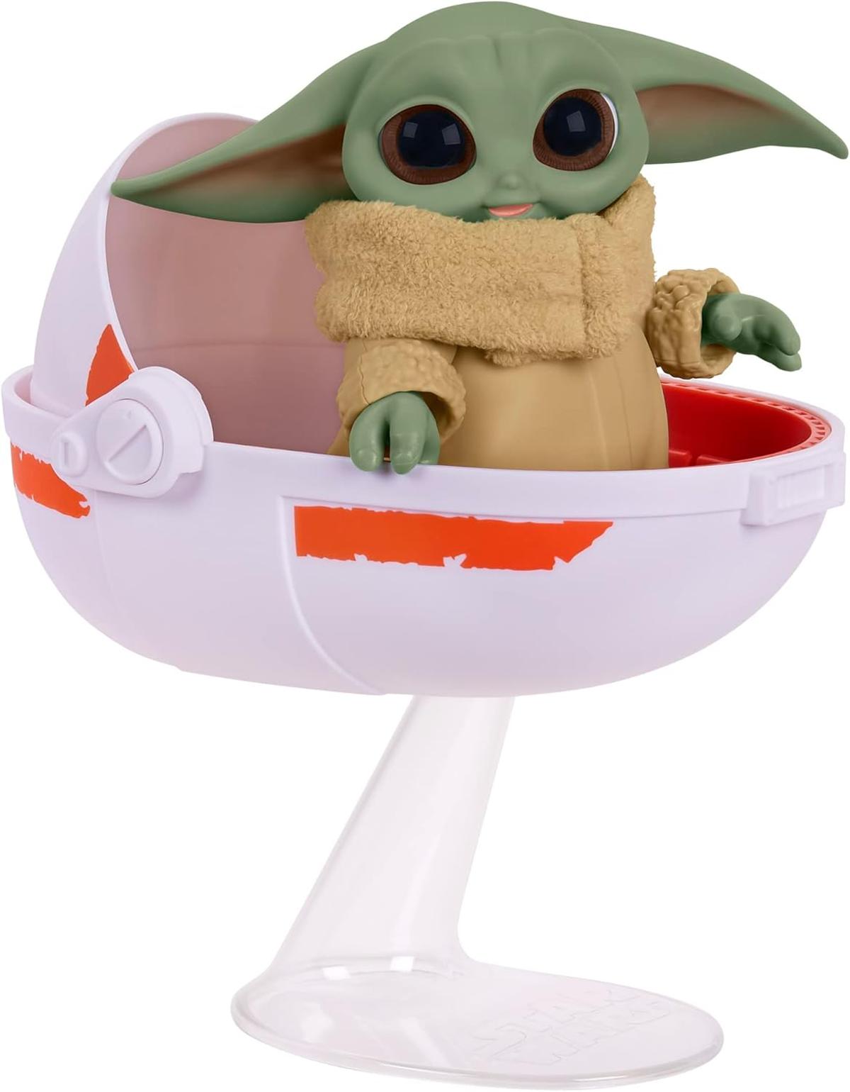 Star Wars Wild Ridin' Grogu Animatronik Spielzeug, über 25 Sound- und Bewegungskombinationen, Spielzeug für Kinder ab 4 Jahren
