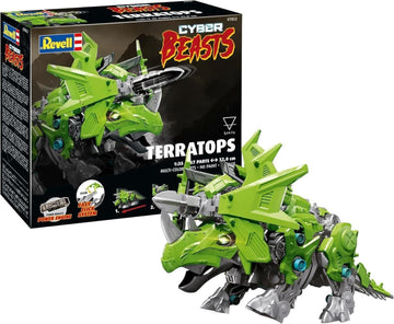 Revell Modellbau, CyberBeasts TerraTops, Bausatz, Maßstab 1:48, 80 Teile, Bastelset ab 10 Jahren, Detailgetreues Modell, Fantasiefigur, Authentische Nachbildung