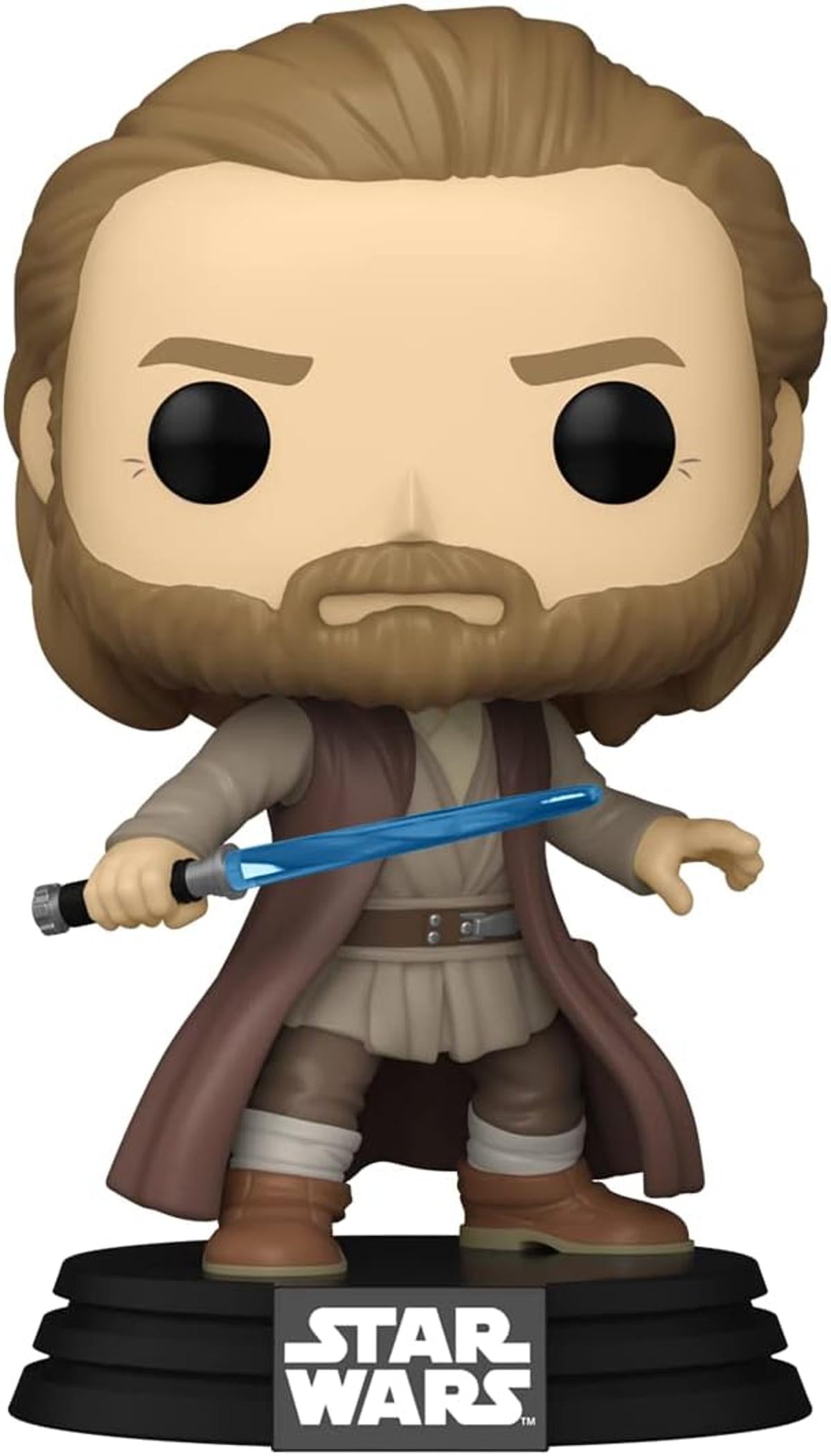 Funko Pop! Vinyl: Obi-Wan Kenobi Battle Pose - Jasper - Star Wars - Vinyl-Sammelfigur - Geschenkidee - Offizielle Handelswaren - Spielzeug Für Kinder und Erwachsene - TV Fans