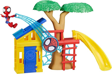 HASBRO Marvel Spidey und Seine Super-Freunde Spideys Spielplatz Spielset mit Spidey Action-Figur