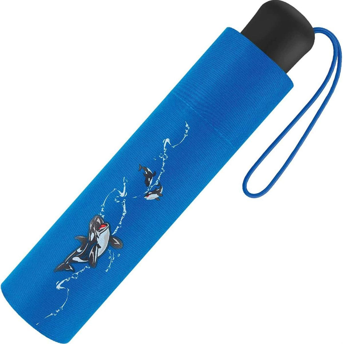 Scout Kinder-Taschenschirm mit reflektierenden Streifen Big Orca Wal