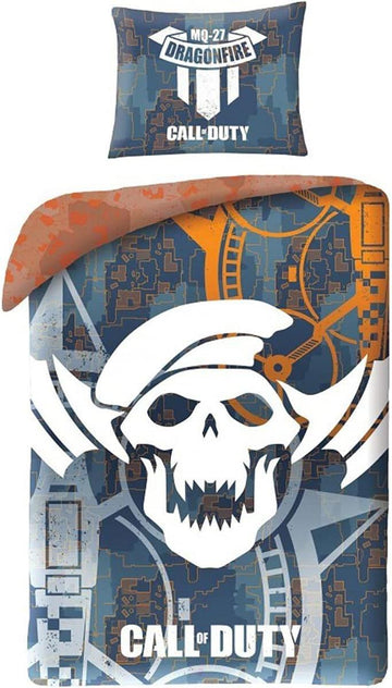 Bettwäsche Set Call of Duty Black Ops 140x200+70x90 cm + Rucksack 100% Baumwolle
