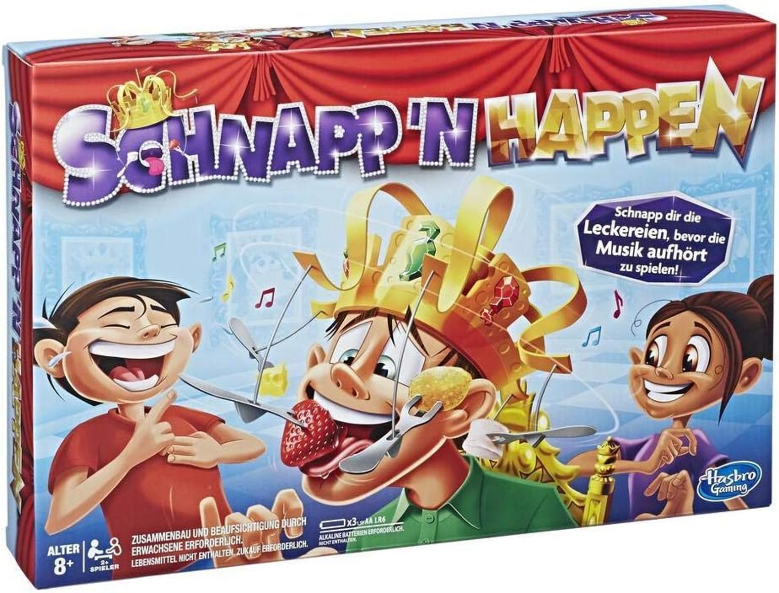 Hasbro Gaming E2420100 - Schnapp n Happen Familienspiel