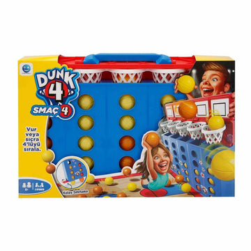 Dunk 4 In a Row Line Up connect Four Counters Strategiespiel