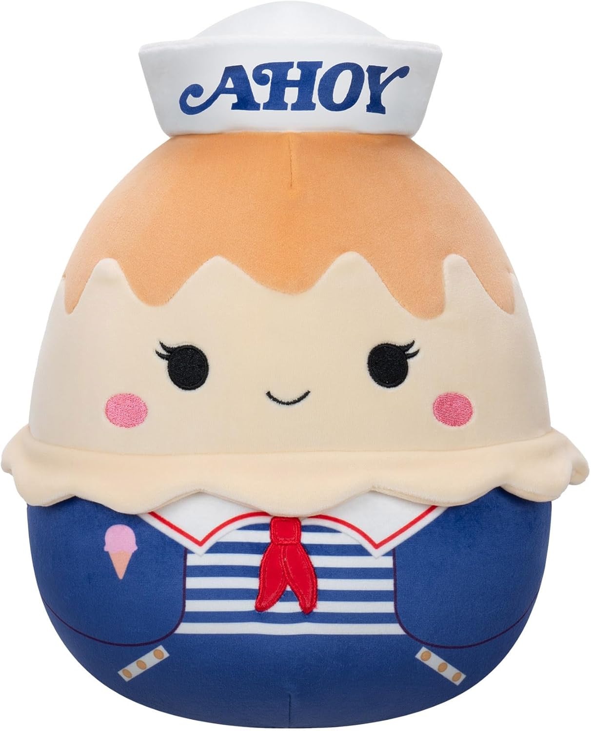 Squishmallows SQSR00048 - Stranger Things Ice Cream Ahoy 25 cm, offizielles Jazwares Plüsch, superweiches Kuscheltier