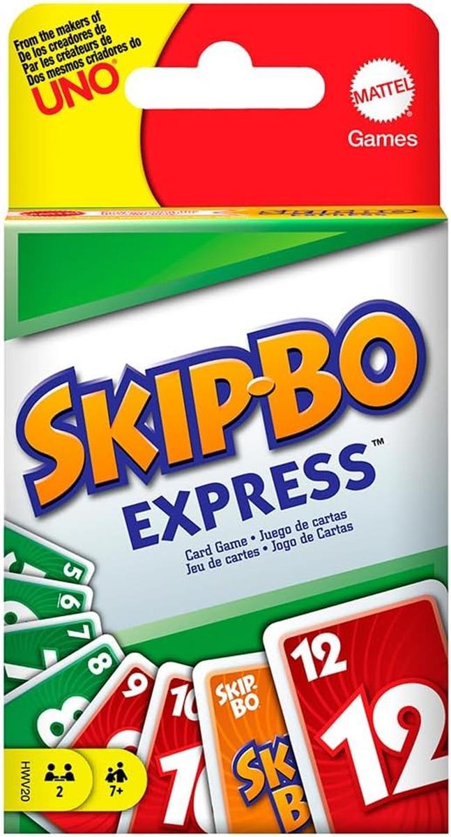 Skip-BO Express Kartenspiel Spielspaß für die ganze Familie