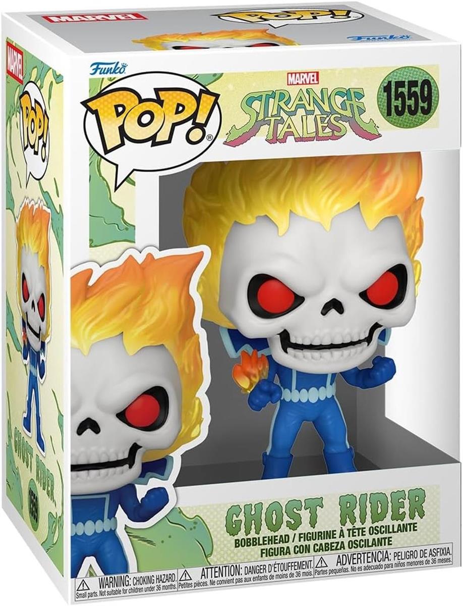 Funko Pop! Marvel: Strange Tales – Ghost Rider - Marvel Comics- Vinyl-Sammelfigur - Geschenkidee - Offizielle Handelswaren - Spielzeug Für Kinder und Erwachsene - Horror Fans