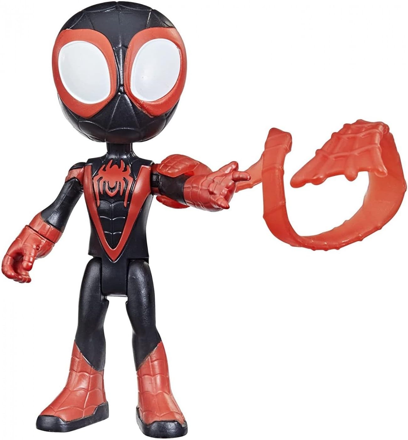 SPIDEY AND HIS AMAZING FRIENDS Marvel Miles Morales Figur 10 cm Action-Figur +1 Accessoire ab 3 Jahren