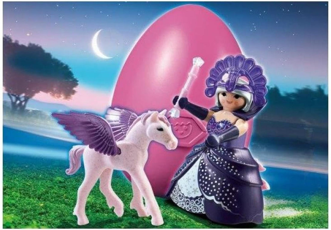 PLAYMOBIL 6837 Mondscheinkönigin mit Baby-Pegasus