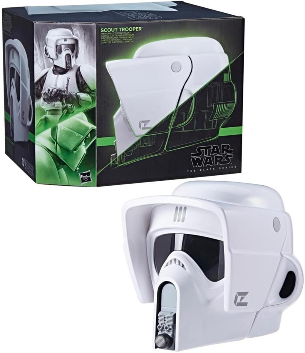 Star Wars The Black Series Scout Trooper elektronischer Helm Rückkehr der Jedi-Ritter, für Erwachsene