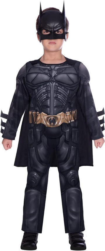 amscan Offiziell Lizenziert Dark Knight Rises Batman Kostüm Für Kinder Jungen 3-4 Jahre
