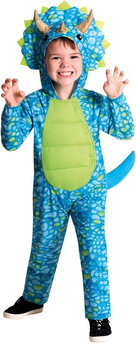 amscan blauer Dino Kostüm für Kinder 6-8 Jahre