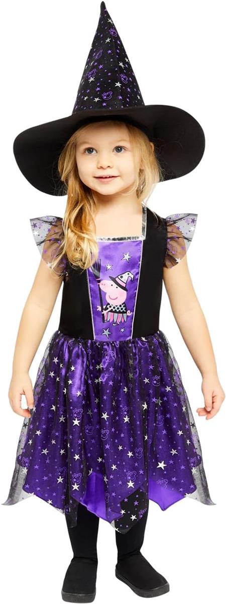 amscan Peppa Wutz Witch Kostüm 3-4 Jahre