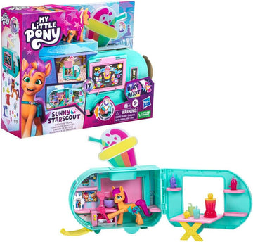 My Little Pony Spielzeug Sunny Starscout Smoothie Truck, kleine Hoof to Heart Ponyfigur
