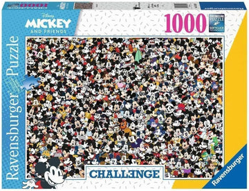 Ravensburger Puzzle 16744 - Mickey Challenge - 1000 Teile Disney Puzzle für Erwachsene und Kinder ab 14 Jahren