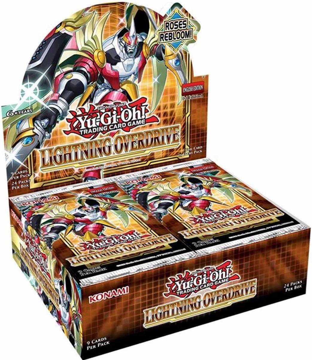Yu-Gi-Oh! Lightning Overdrive 24 Booster Display 1st edition Englisch
