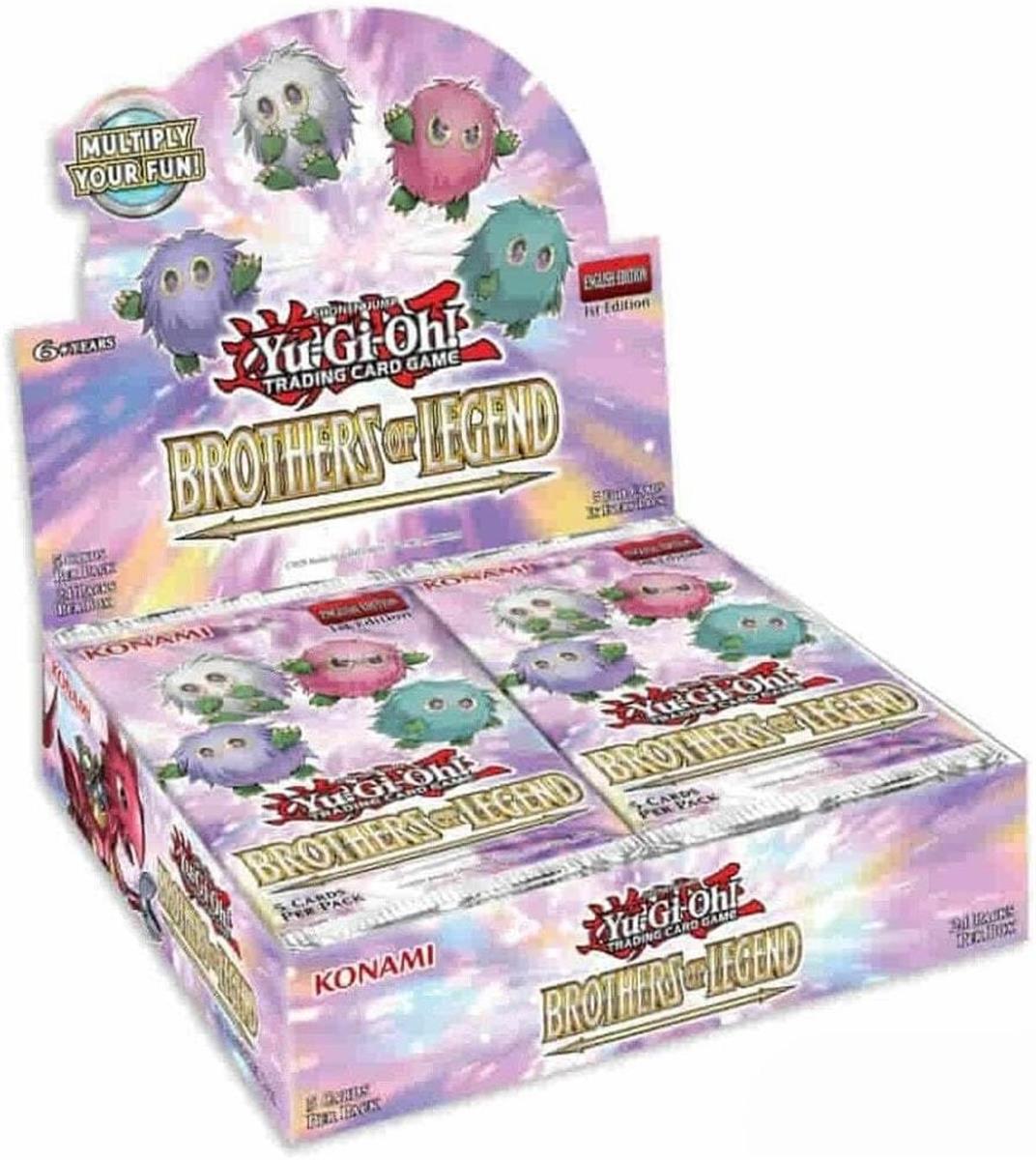 Yu-Gi-Oh! Brothers of Legend 24 Booster Display 1st edition Englisch