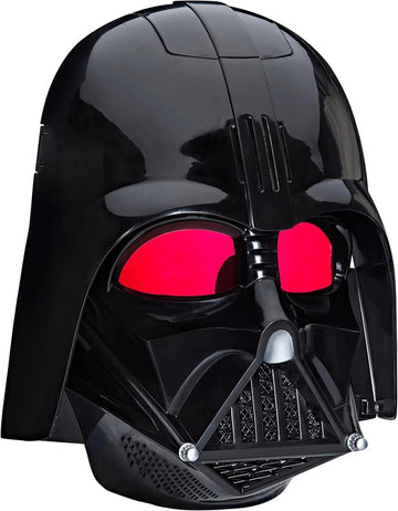 Star Wars Darth Vader Elektronische Maske mit Stimmverzerrer, Spielzeug für Kids ab 5 für Rollenspiele mit Soundeffekten